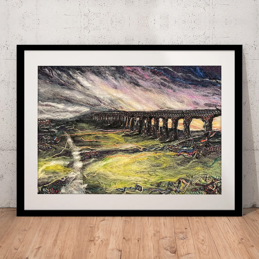 Ribblehead Viaduct - Dusk In Summer